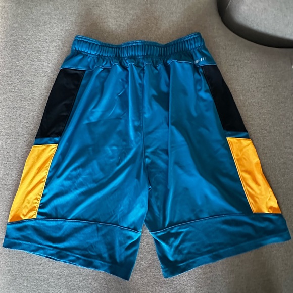 Nike Dri-FIT Shorts in Blue and Orange - Picture 3 of 3
